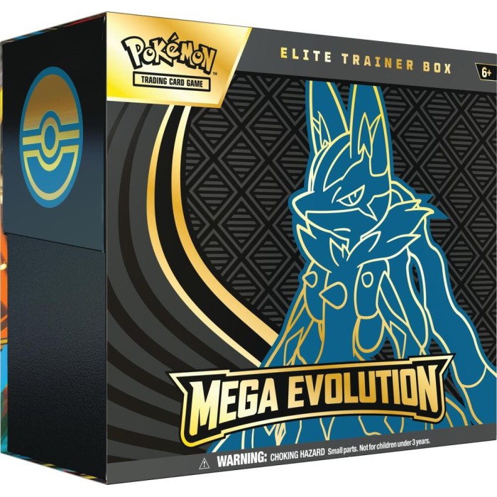 Mega Evolutions Elite Trainer Box [Mega Lucario] (English) - Mega Evolution (MEG) 
